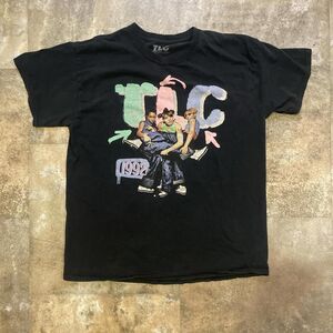 tlc black logo t shirt size small